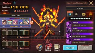 Stage 9-12 Ordeal Advent of Heaven's Demon Oct 2024 Crusaders Quest 克魯賽德戰記 크루세이더퀘스트