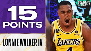 Lonnie Walker IV Drops 15 PTS In The 4TH QTR Of Lakers Game 4 W! | May 8, 2023