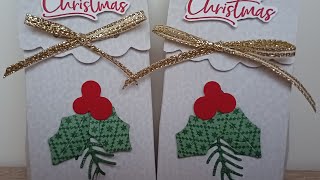 Christmas treat bag/ stocking filer