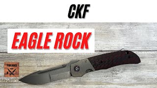 CKF Eagle Rock Terzuola Design Pocketknife. Fablades Full Review