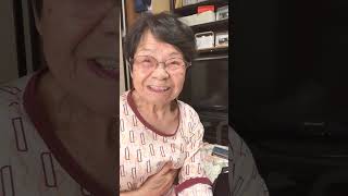 ９３歳ツムツムばあちゃん朝のご挨拶👵доброе утро.モスクワの方からコメントもらい❗️朝の挨拶🥰ぎこちないないが届いたかな➖❓👵