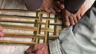 First process of making  bamboo basket(doko). बाँसको डोको बुन्दा सुरुवा गर्ने तरिका !