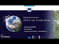 BDVe Webinar Series - Copernicus - Startup Programme (Francesco Barbato)