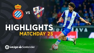 Highlights RCD Espanyol vs SD Huesca (1-1)