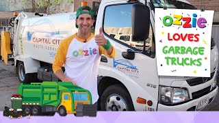 Garbage Truck For Kids | Learn About Recycling And Trash Trucks | Educational Kids Video Like Blippi