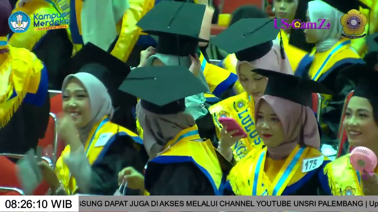 WISUDA KE 164 UNIVERSITAS SRIWIJAYA SESI 1 - YouTube