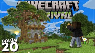Şimdiye Kadar Yaptığım En İyi Ağaç Ev! - Minecraft Survival #20