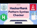 HackerRank | Java | Pattern Syntax Checker | Certification | Gold Badge