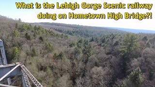 Riding the Lehigh Gorge Scenic Railway to Hometown High Bridge... yes you read that right! | 11-5-24