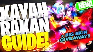 The BEST Xayah AND Rakan Guide (2 Guides in 1 Video!) | Item Builds, Runes, Abilities AND COMBOS!