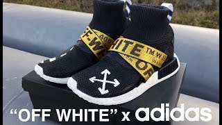 nmd off white custom