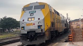 VIA Rail Train Ride on VIA 71! Brantford VIA Station - Windsor VIA Station August 23, 2023