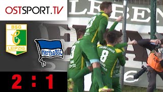 Chemie dreht Spiel!: BSG Chemie Leipzig - Hertha BSC II 2:1 | Regionalliga Nordost