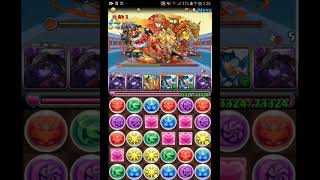 【パズドラ】チィリン降臨　ソロ周回