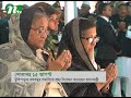 বঙ্গবন্ধুর প্রতিকৃতিতে শ্রদ্ধা জানিয়েছেন রাষ্ট্রপতি ও প্রধানমন্ত্রী