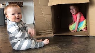 BOX FORT PRISON!! escape from baby brother!