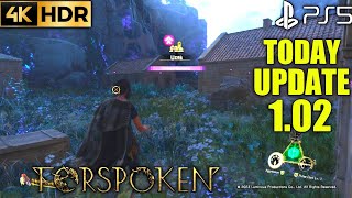 Uzak FORSPOKEN Today Update 1.02 Patch PS5 Gameplay | PS5 Forspoken Uzak Gameplay Walkthrough 4K HDR