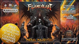 Flameheart - Metal Majesties (Full Album Stream) 2024