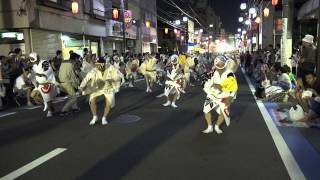 「ぎんざ粋狂連・さゝ連合同」第39回神奈川大和阿波おどり2015 7月26日③