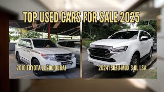 Used Car for Sale Philippines | Affordable 2nd Hand SUVs & Vans | Toyota, Isuzu, Ford & More!
