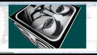 3D Rotating Cube in Java