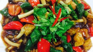 STIR FRIED TEMPEH WITH SPECIAL VEGETARIAN SAUCE - a MUST Try for vegetarians