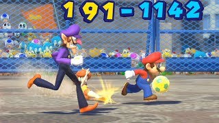 Mario and Sonic at The Rio 2016 Olympic Games Duel Football Waluigi vs Vector , Sonic vs Sliver