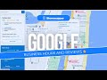 Google Business Hours and Reviews - Store Locator