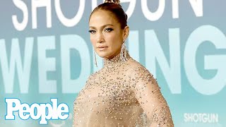 Jennifer Lopez Sparkles in Gold at 'Shotgun Wedding' Los Angeles Premiere | PEOPLE