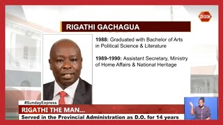 Rigathi Gachagua the man