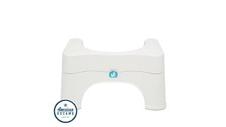 Squatty Potty Adjustable Natural Squat Toilet Stool Set