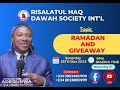 USTAZJAMIU / RAMADAN AND GIVEAWAY