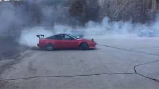 Nissan 200SX S13 RB25DET Smoking Donuts