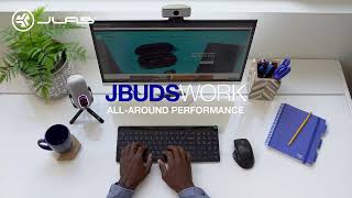 【JLab】JBUDS WORK SERIES｜中階款首選