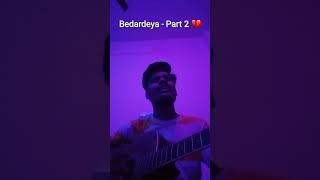 Bedardeya part 2 | Arijit singh |  Guitar cover | Amiy mishra #shorts #shortsviral #shortcover