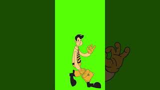 Green Screen Funny 2d Character Animation No-Copyright [Shorts]