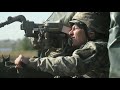 ukrainian soldiers fire giant super sized machine guns dshk heavy machine gun shooting live fire