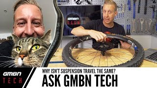 Ask GMBN Tech: Why Isn't My Mountain Bike Suspension Travel The Same?