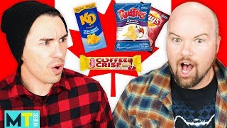 Americans Try Canadian Snacks For The First Time