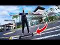 NAIK SKATEBOARD ELECTRIC KE DRIVE THRU!! EMANG BISA??