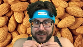 Guinness World Records! Most Almonds Eaten in One Minute!