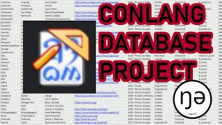 The Conlang Database Project: What It Is and How to Add Your Language To It