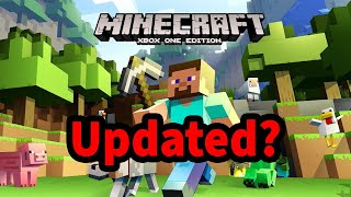 Minecraft: Xbox One Edition received an update in 2024?