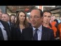 Florange: François Hollande annonce la création d'un centre de recherche public