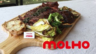 【Wood fired beef blade steak / Mint chimichurri｜碳烤牛排 / 阿根廷青醬｜Molho Restaurant】