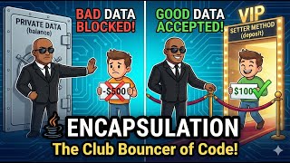 Encapsulation in Java Explained | Getters & Setters | OOPs Tutorial #3