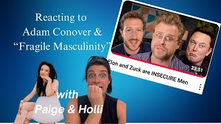 Reaction Video @TheAdamConover Elon and Zuck are INSECURE Men. \