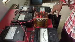 Demo load test on single phase transformer in tamil