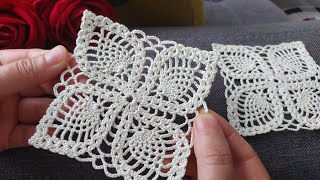 New Model 10 - Perfect Very Beautiful Flower Crochet Pattern: Tutorial for Beginners in Crocheting