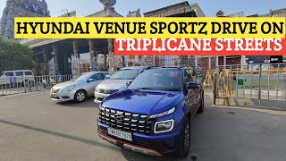 Hyundai Venue Nline Drive on Narrow Streets Of Triplicane - Chennai | Personal Car Trainers